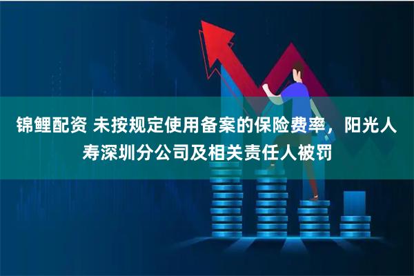 锦鲤配资 未按规定使用备案的保险费率，阳光人寿深圳分公司及相关责任人被罚