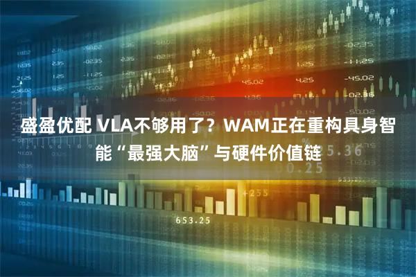 盛盈优配 VLA不够用了？WAM正在重构具身智能“最强大脑”与硬件价值链